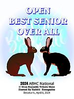 ABHC National OUTLINED Open 18 x 24 Best Sr overall Hare -1